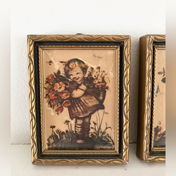 HUMMEL Vintage Lot of 4 Miniature HUMMEL Pictures West Germany Collectibles. - Picture 2 of 13